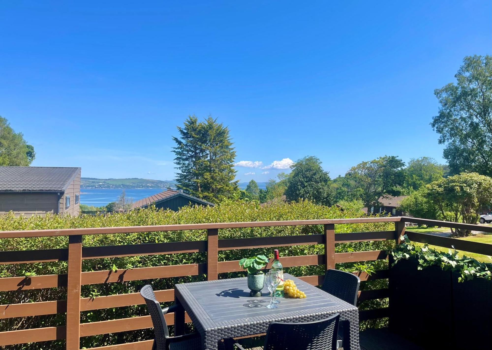 Loch View Lodge Dunoon Bagian luar foto